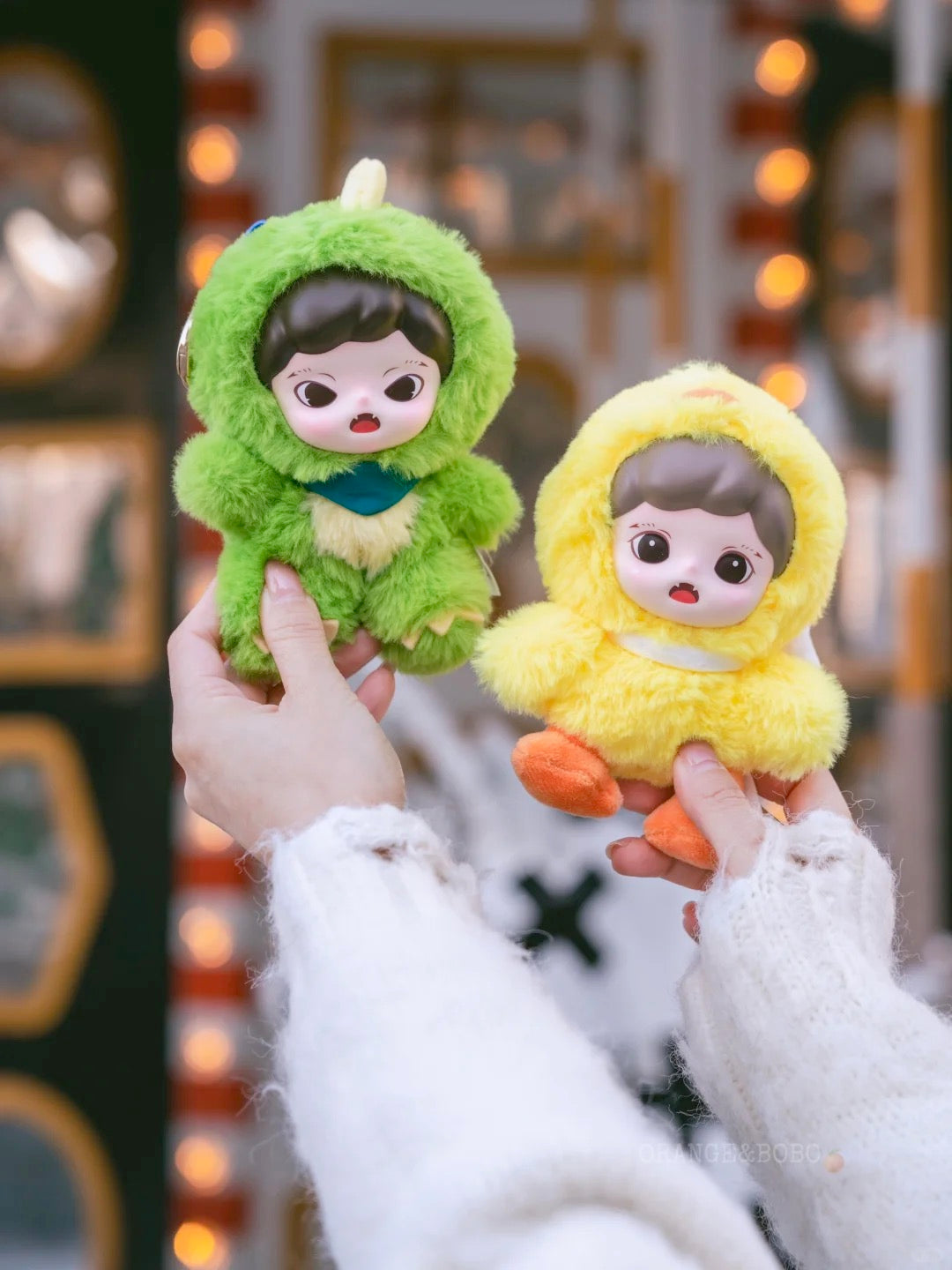Zoraa fluffy cabin series viny plush doll