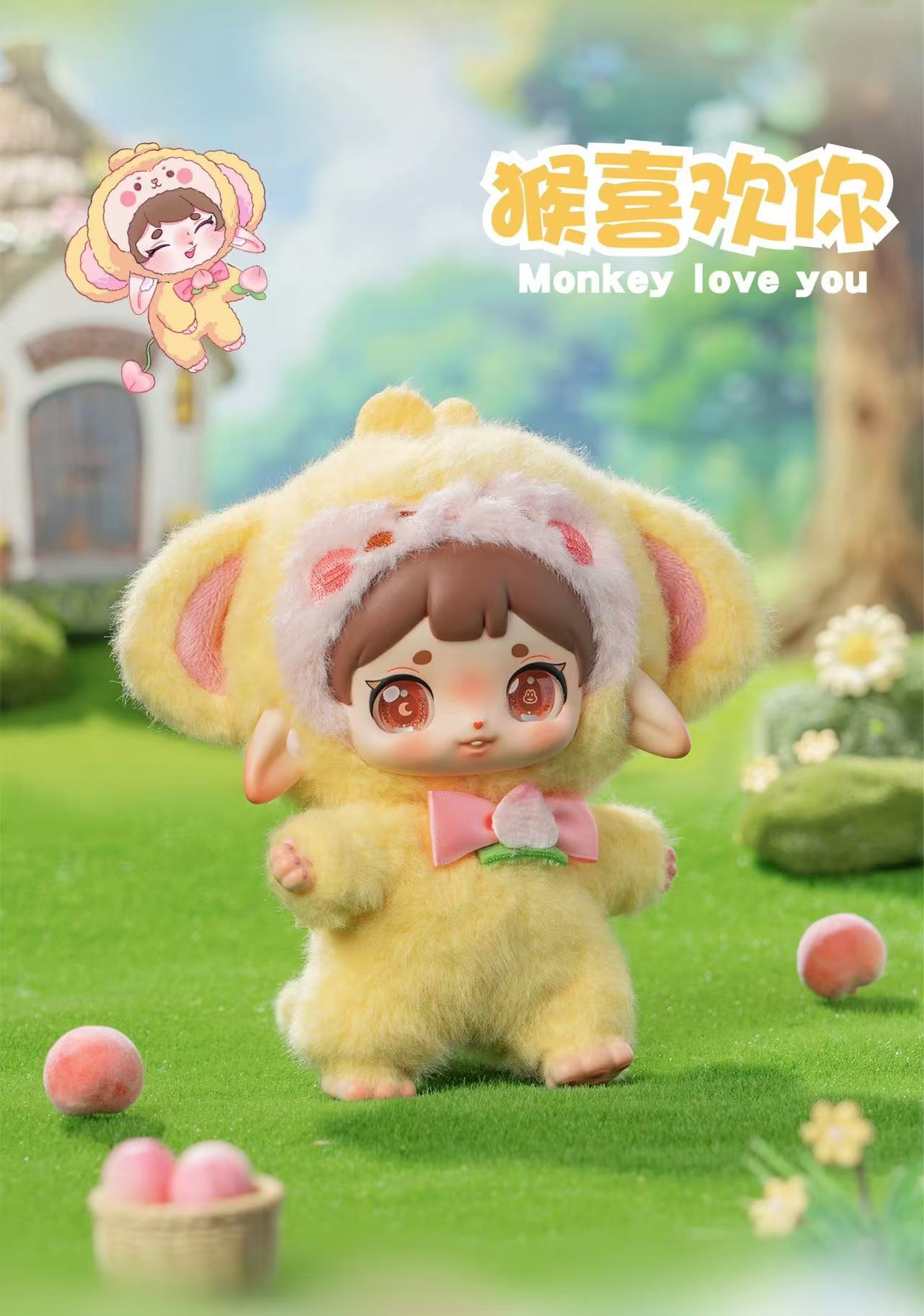 Ruby happy fluffy series plush blind box