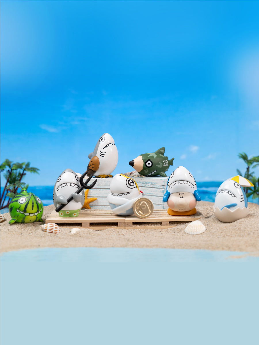 Shark is Coming Series PVC Figures