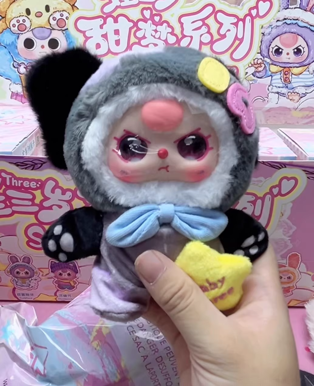 Baby Three 100% Sweet Dream Vinyl Plush (confirmed with good face)