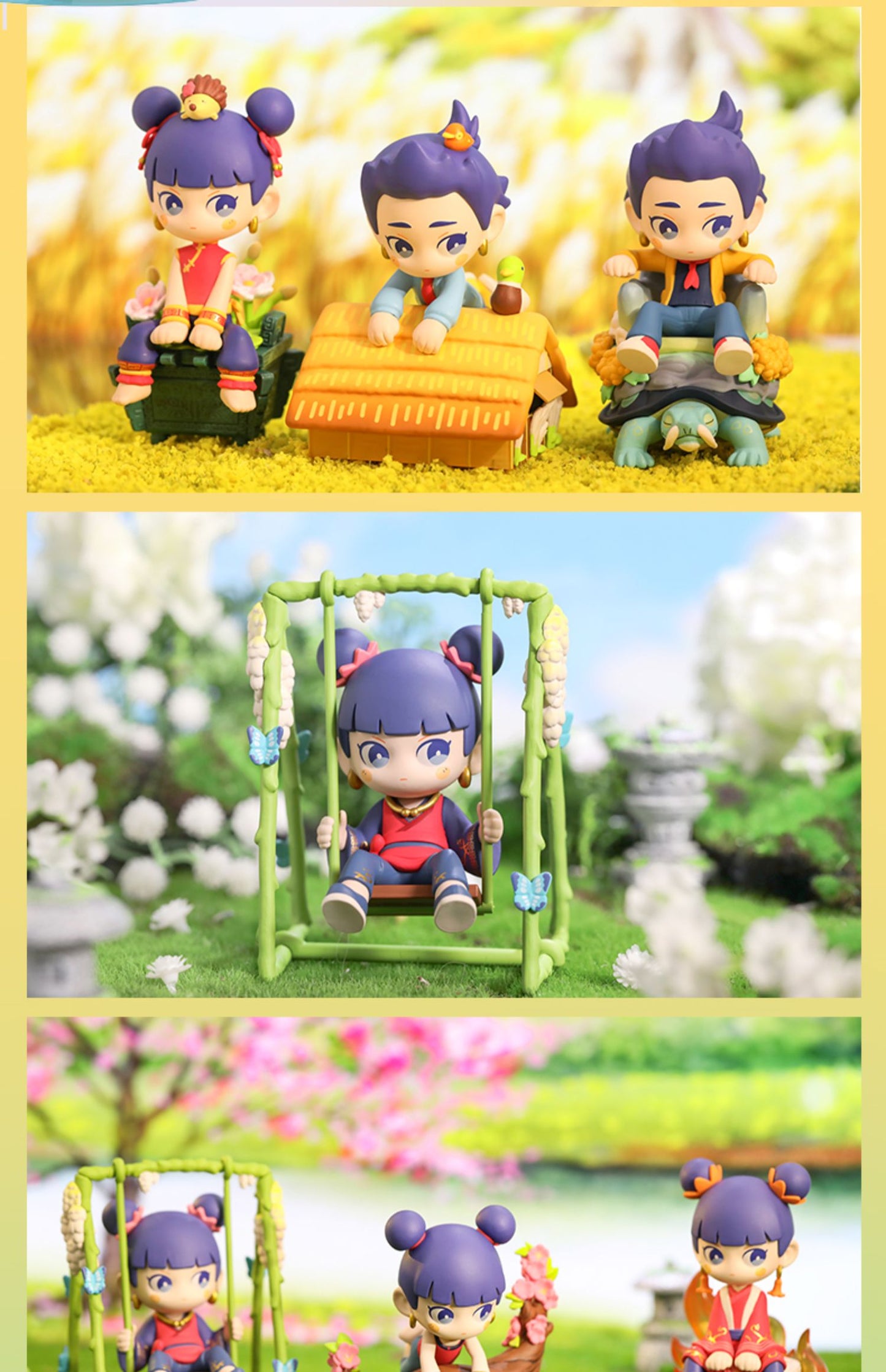 Popmart Nezha Seasonal Flower Series blind box