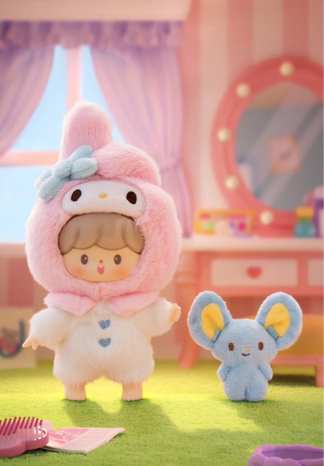 Zzoton sanrio characters love league buddies series pvc plush