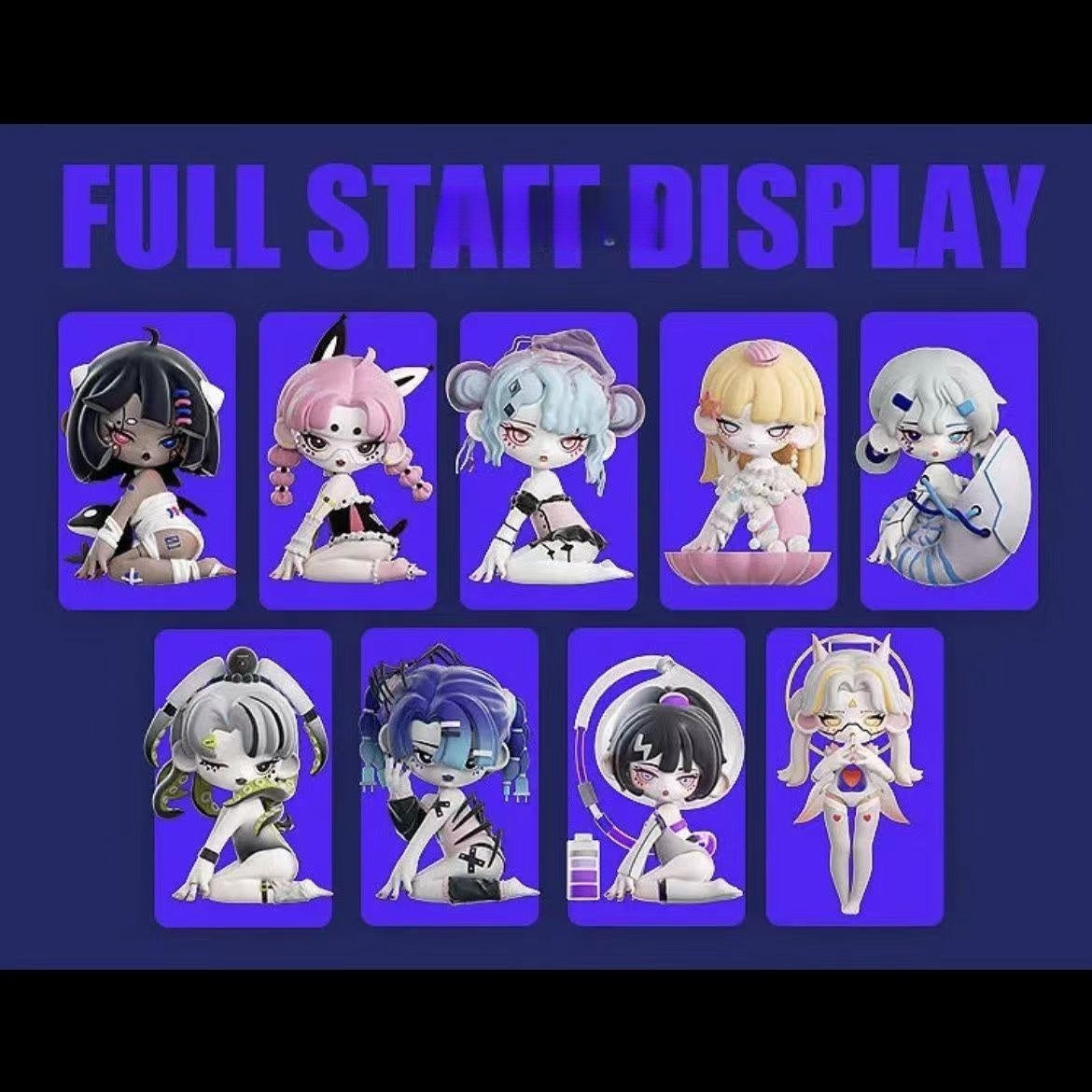 Ulee Deep Sea Series Figures