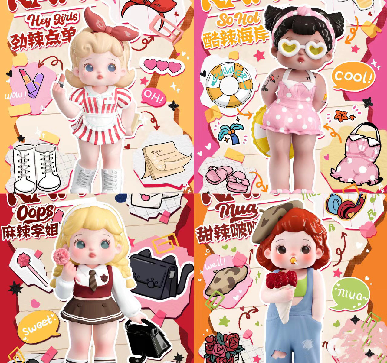 RAMY Spice Girls Series Figures
