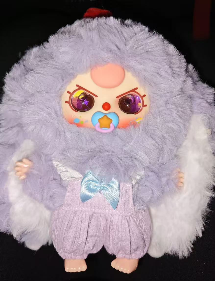 Baby Three Macaron Little Cute Bunny V2 Plush (Various eyes and facial expressions)