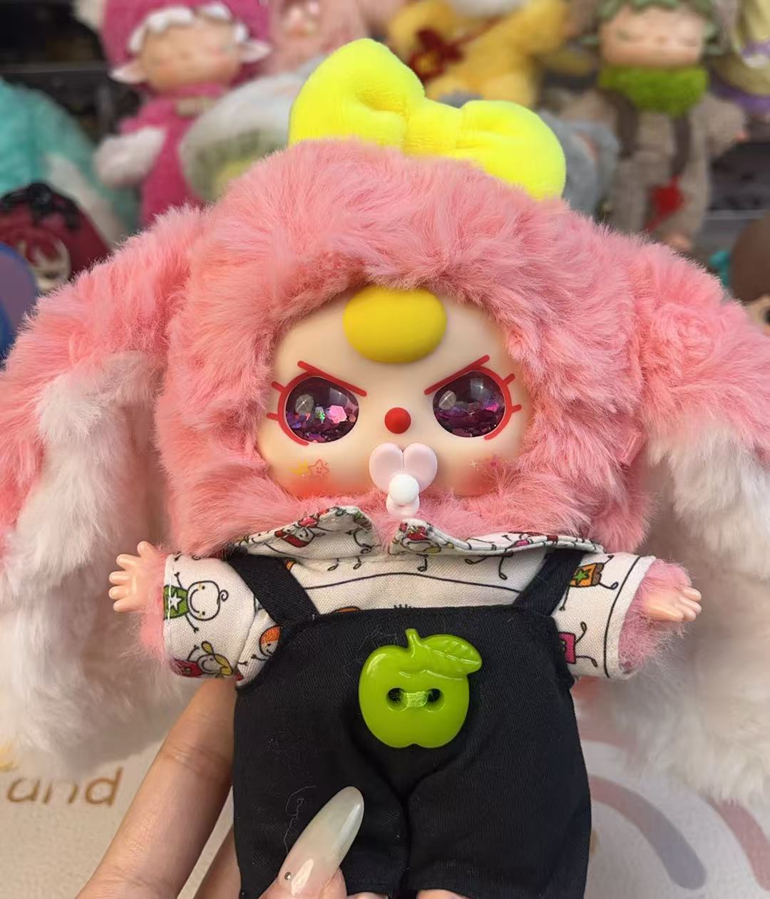Baby Three Macaron Little Cute Bunny V2 Plush (Various eyes and facial expressions)