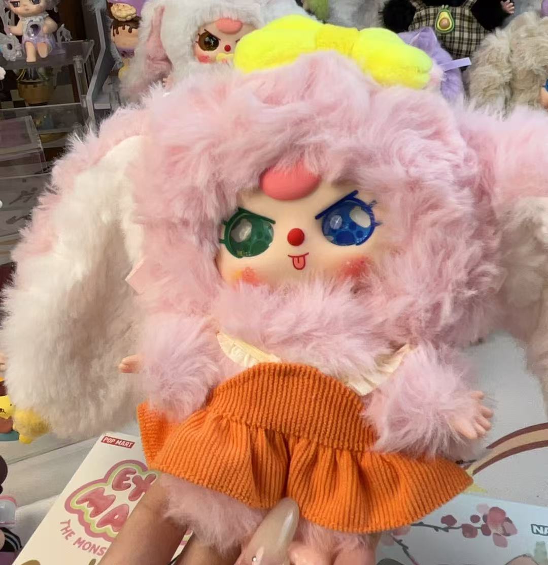 Baby Three Macaron Little Cute Bunny V2 Plush (Various eyes and facial expressions)