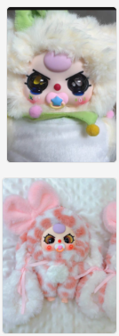 baby three bunny return plush
