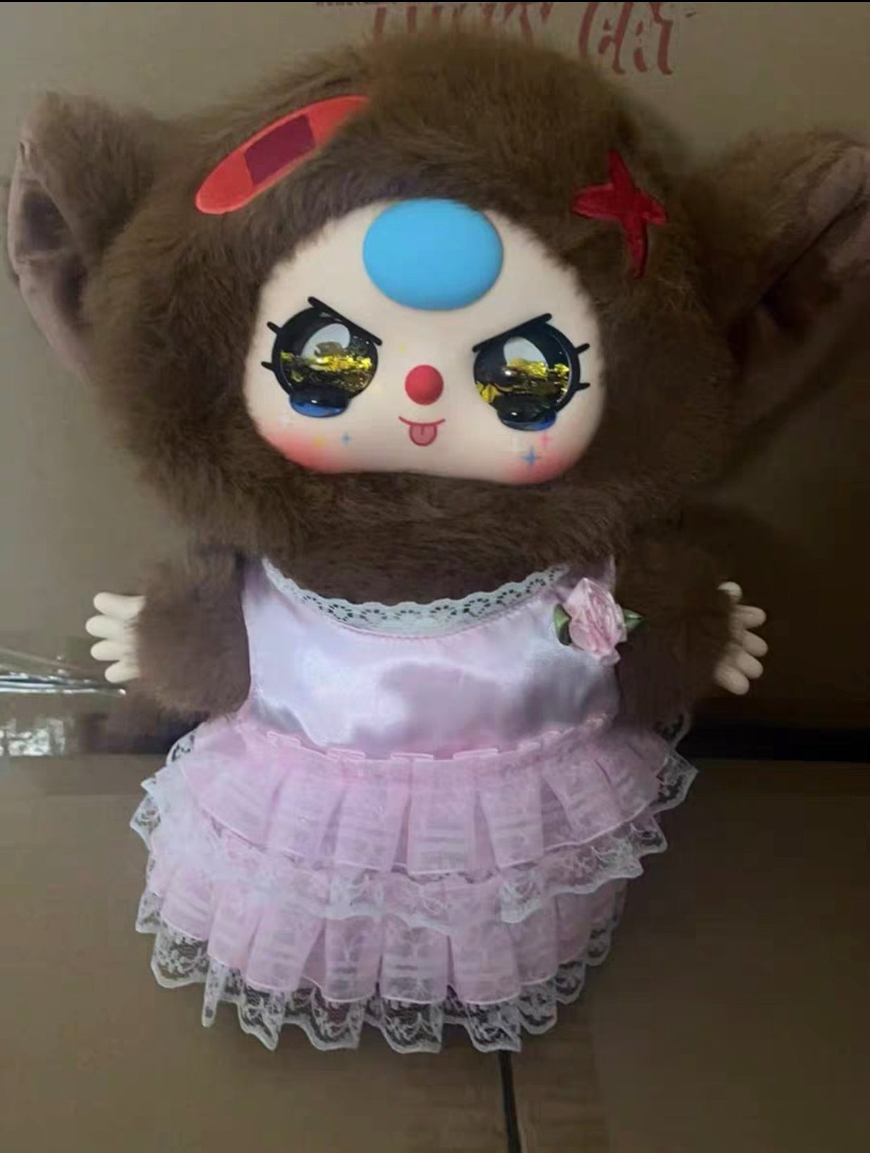Baby Three 400% V3 Plush Series(Various eyes and facial expressions)