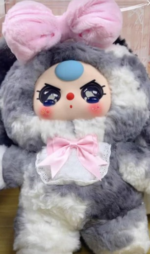 Baby Three 400% V4 Sweetie Baby Plush (Various eyes and facial expressions)
