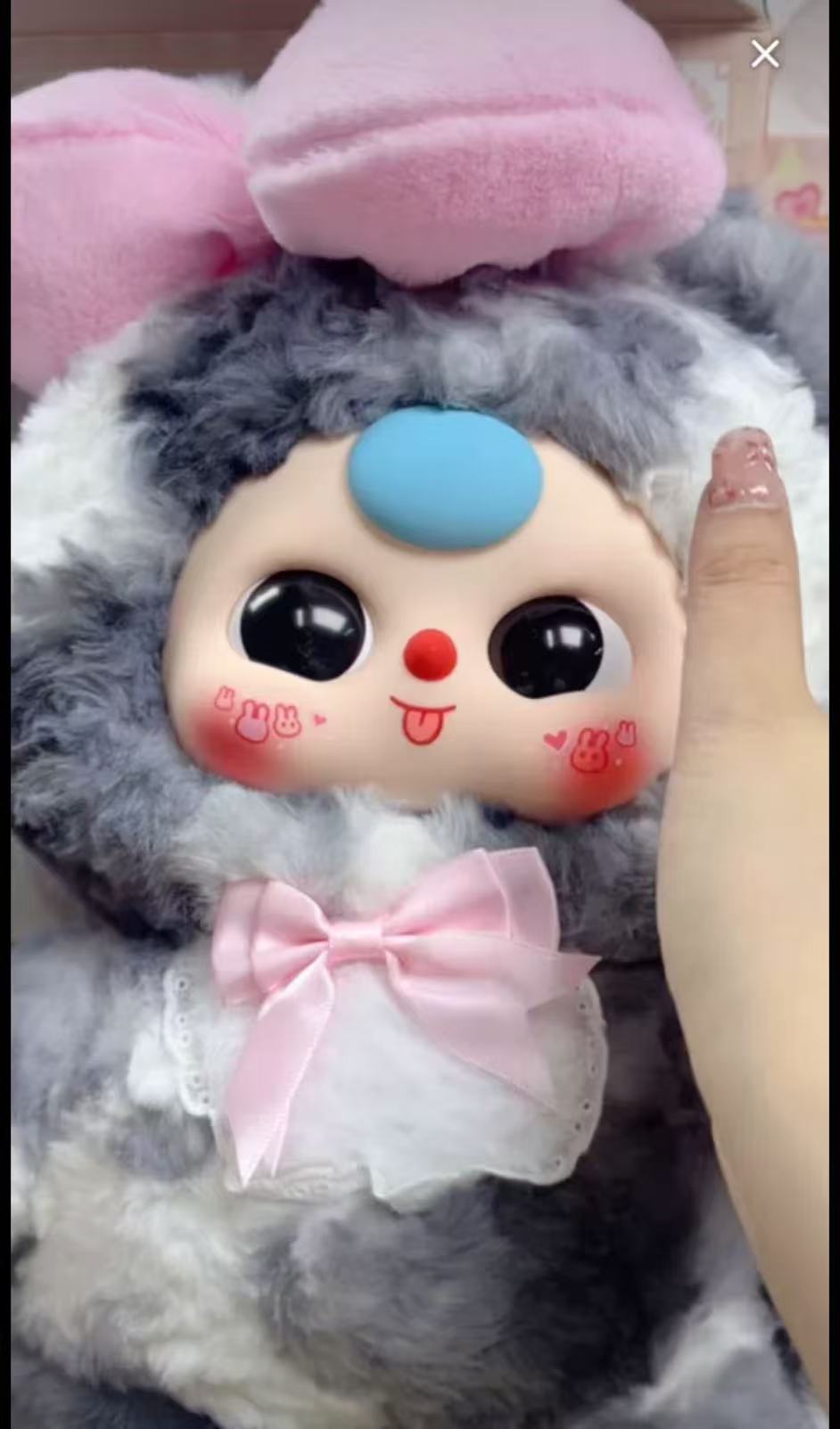 Baby Three 400% V4 Sweetie Baby Plush (Various eyes and facial expressions)