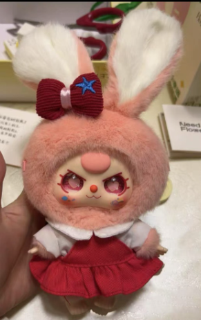BaBy Three -Mini bunny Macaron Plush Blind Box for Kids