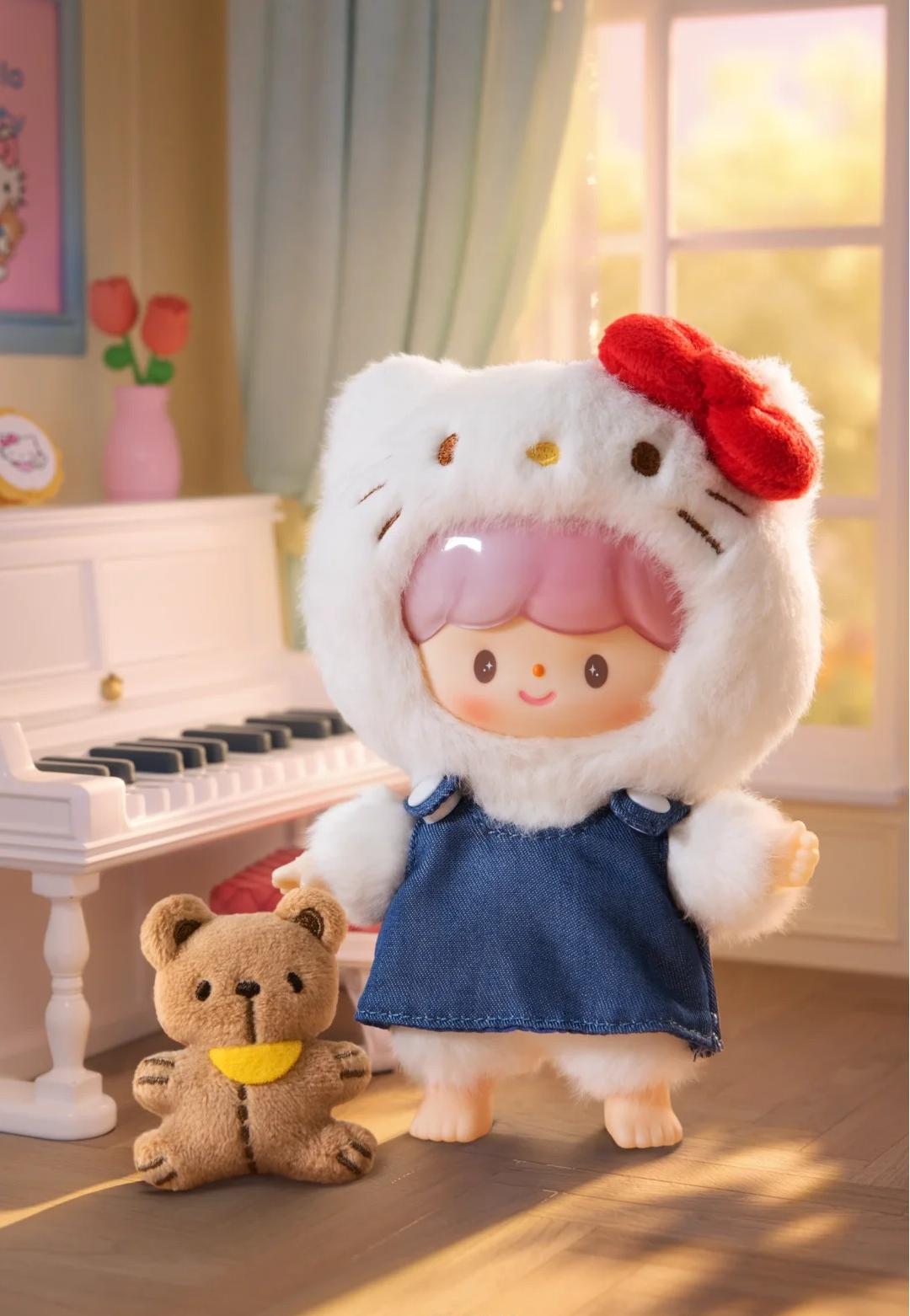 Zzoton sanrio characters love league buddies series pvc plush