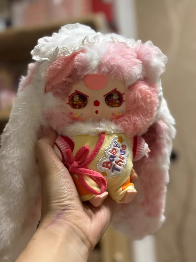 Baby Three Mia Meng You Ji Plush Blind Box(Various eyes and facial expressions)