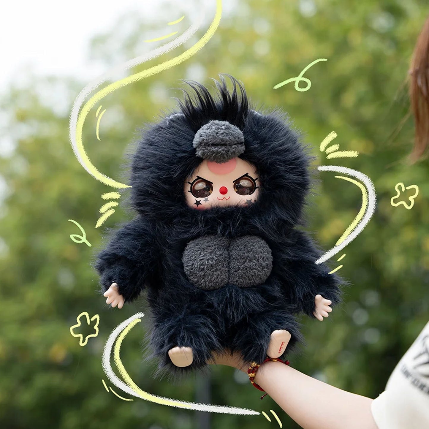 Baby Three 400% V3 Plush Series(Various eyes and facial expressions)