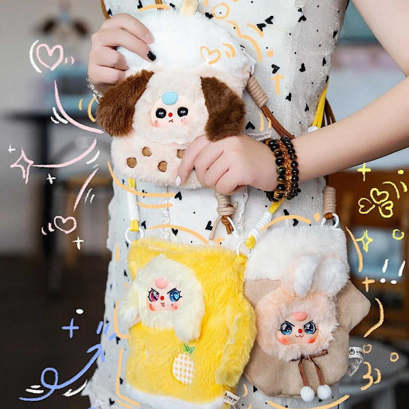 Baby Three Phone Bag Plush(Various eyes and facial expressions)
