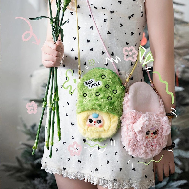 Baby Three Phone Bag Plush(Various eyes and facial expressions)