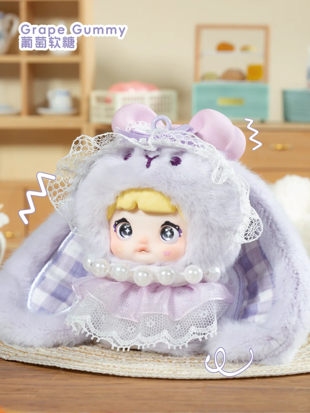 Nommi baby Sweetheart Bunny Series Plush