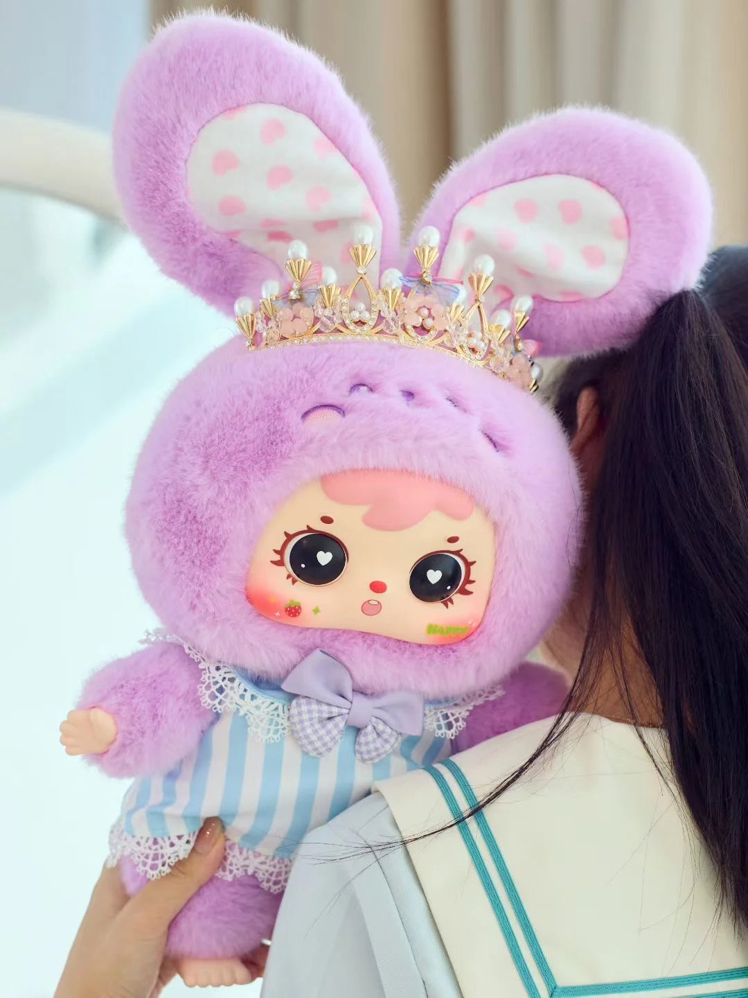 San xiao Mao Samuel 400% V5 Crown Rabbit Series Plush