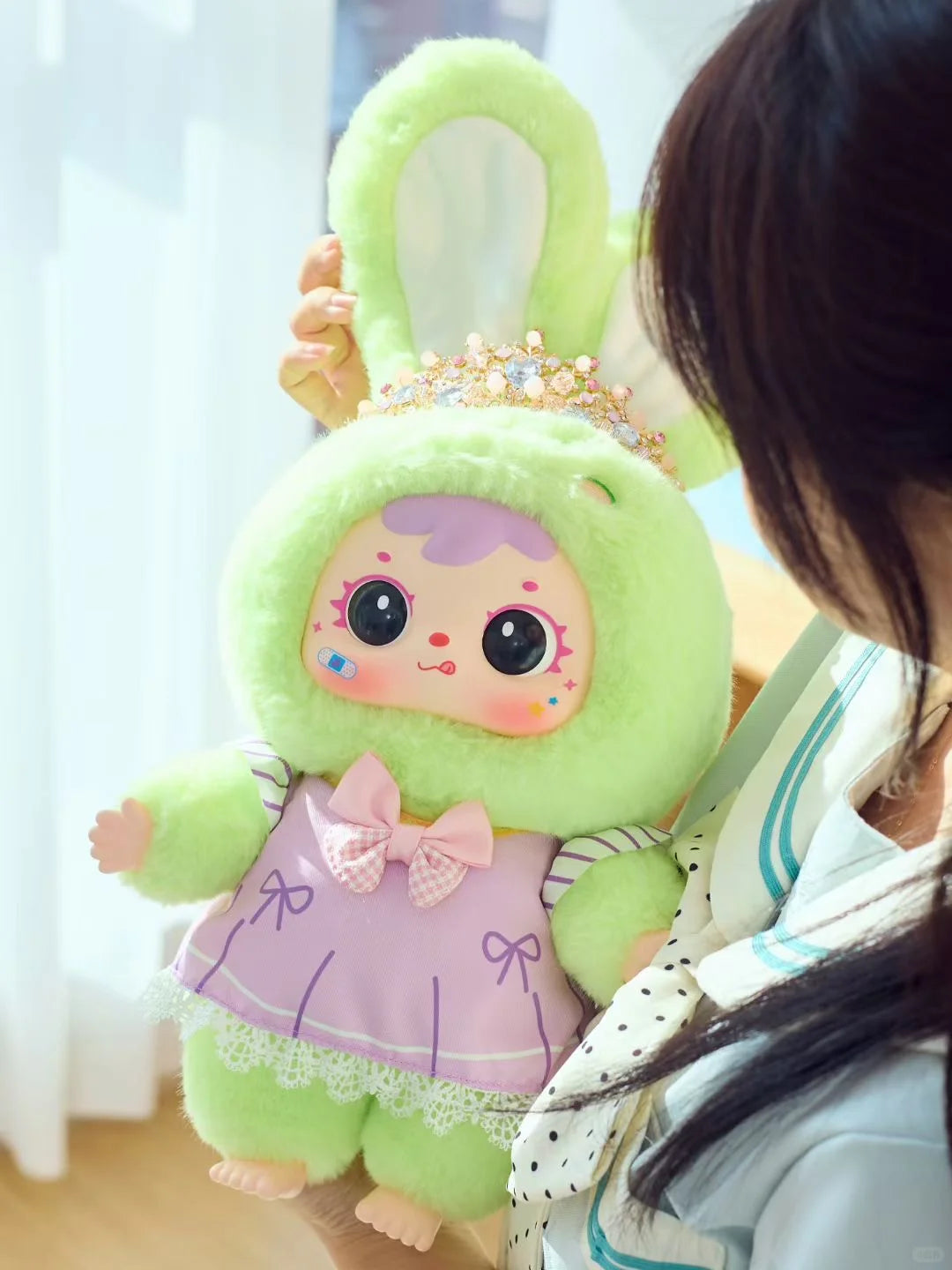 San xiao Mao Samuel 400% V5 Crown Rabbit Series Plush