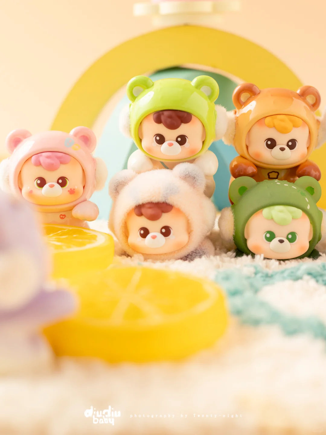 Diudiu baby 24 hours Mini Beans Series Blind Box