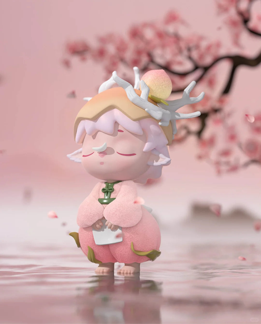 MINI Neo Chinese Style The Poetry Of Time In Four Seasons PVC Figures