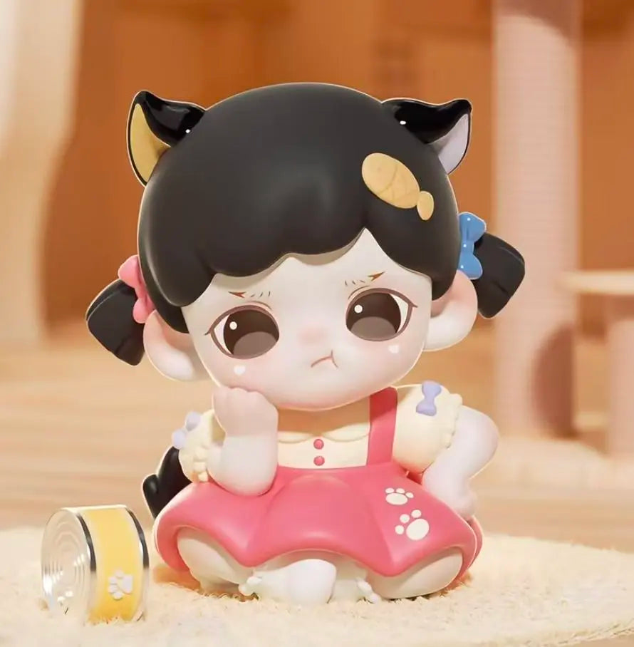 Zoraa Meow Cat Face Series Figures