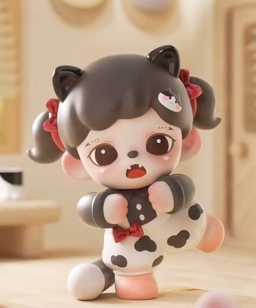 Zoraa Meow Cat Face Series Figures