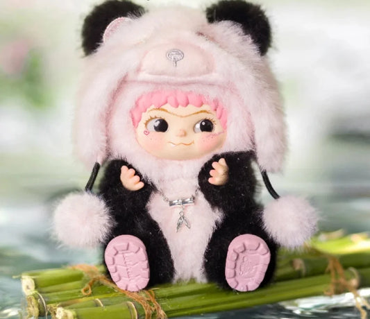 Wakuku PanDaDa Series Hanging Card Figurine