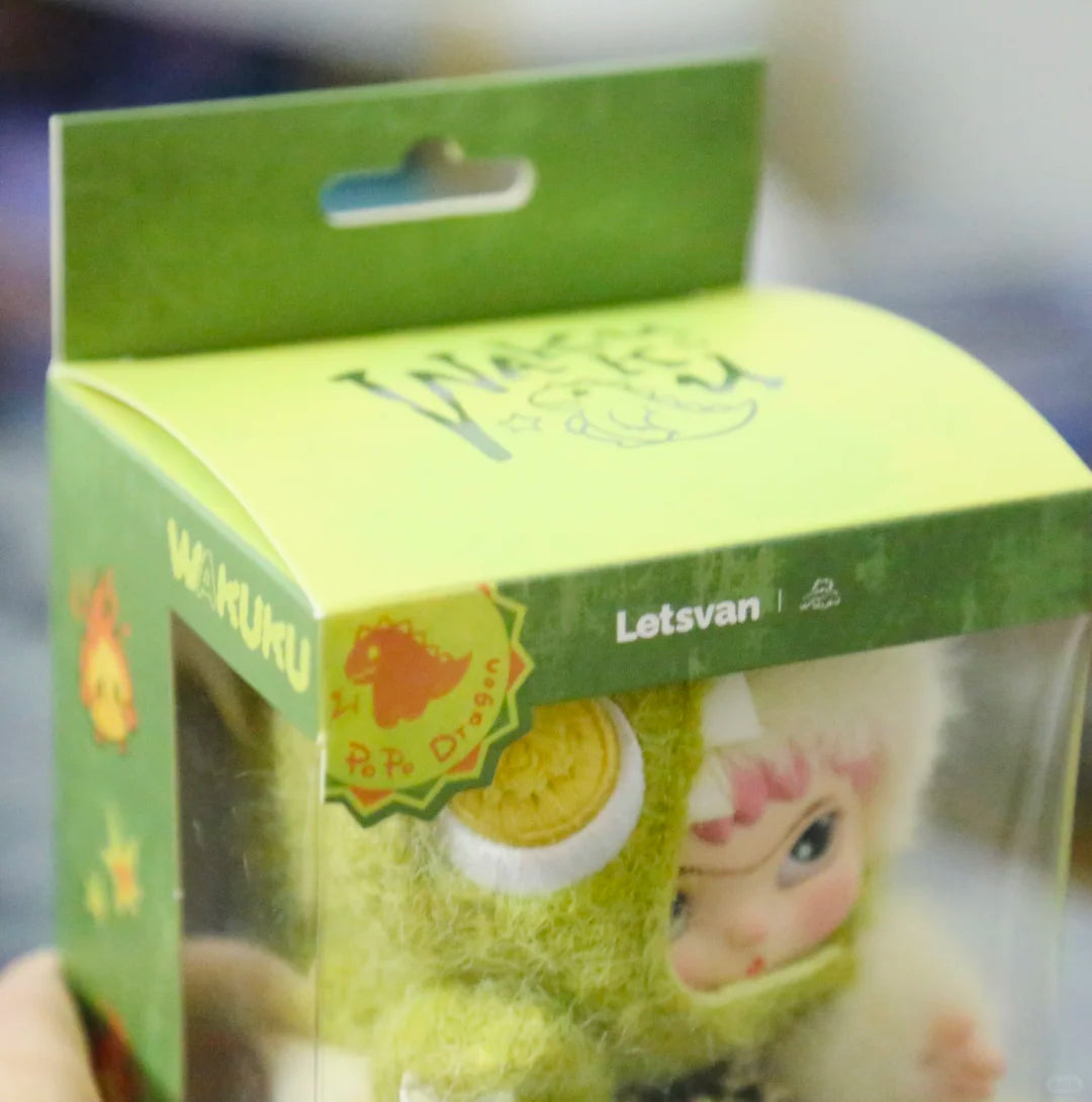 Wakuku popo dragon Hanging Card