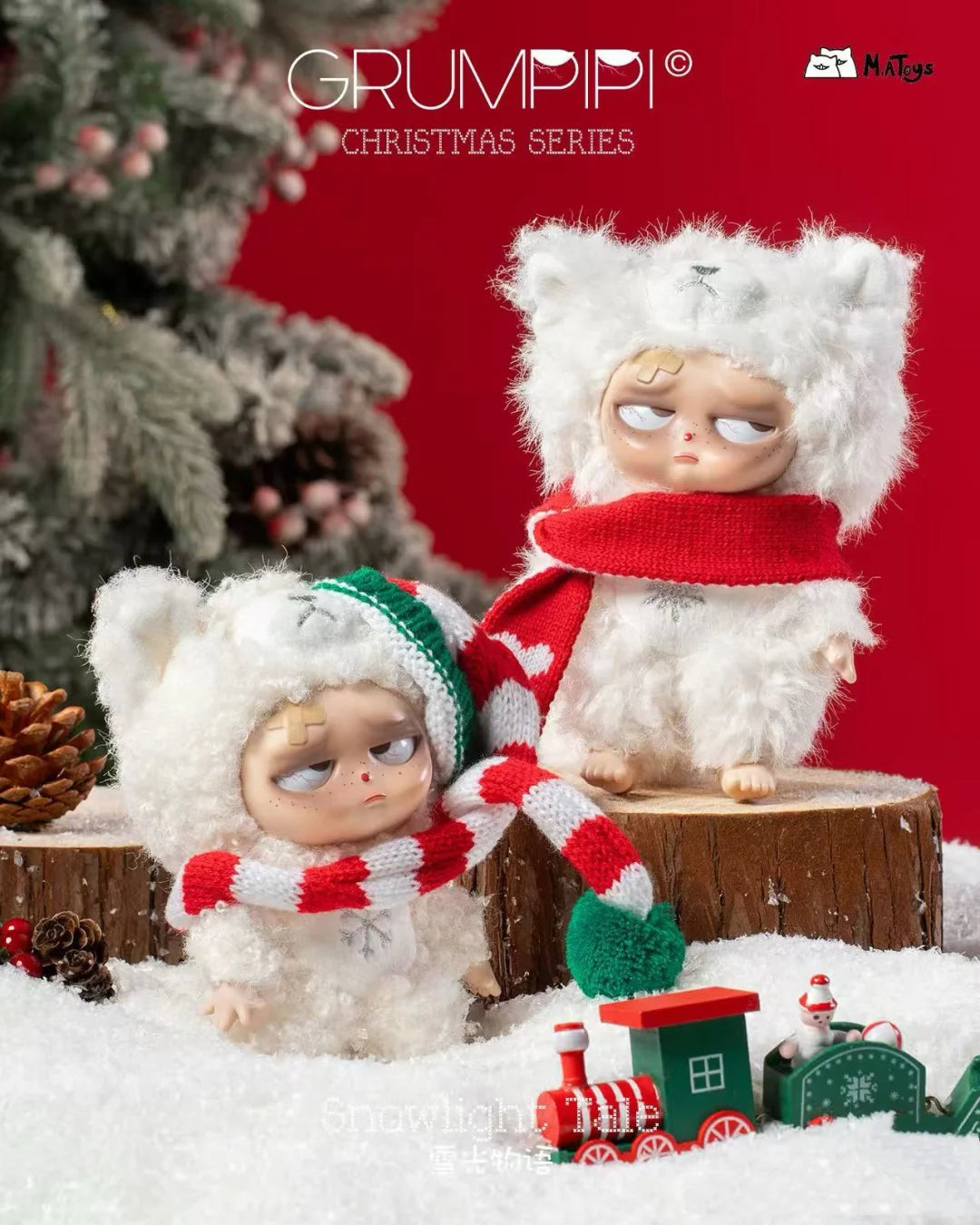 Grumpipi Christmas Series Snowlight Tale Plush
