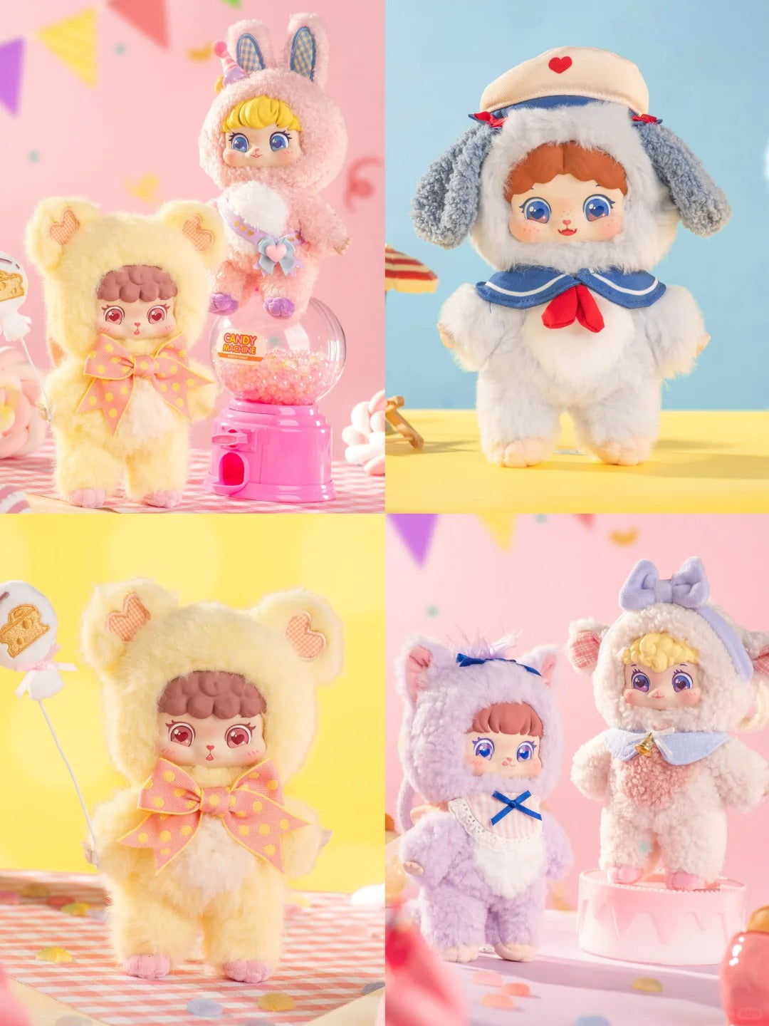 Puffynose Friends Memo Series Plush Blind Box