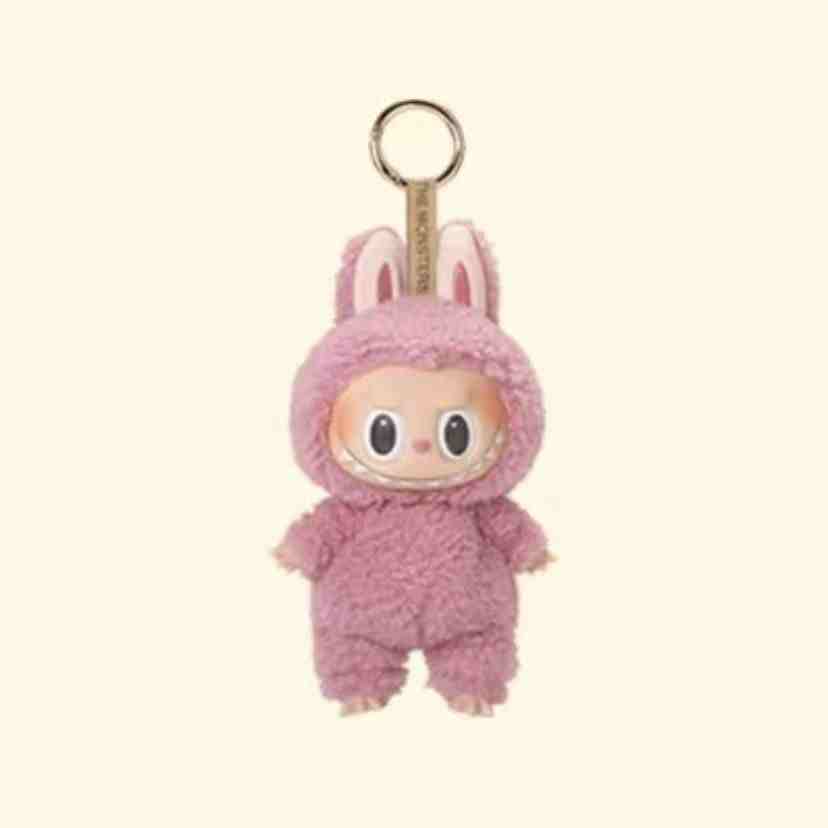 Labubu v1 The Monsters Exciting Macaron Series Plush Pendant