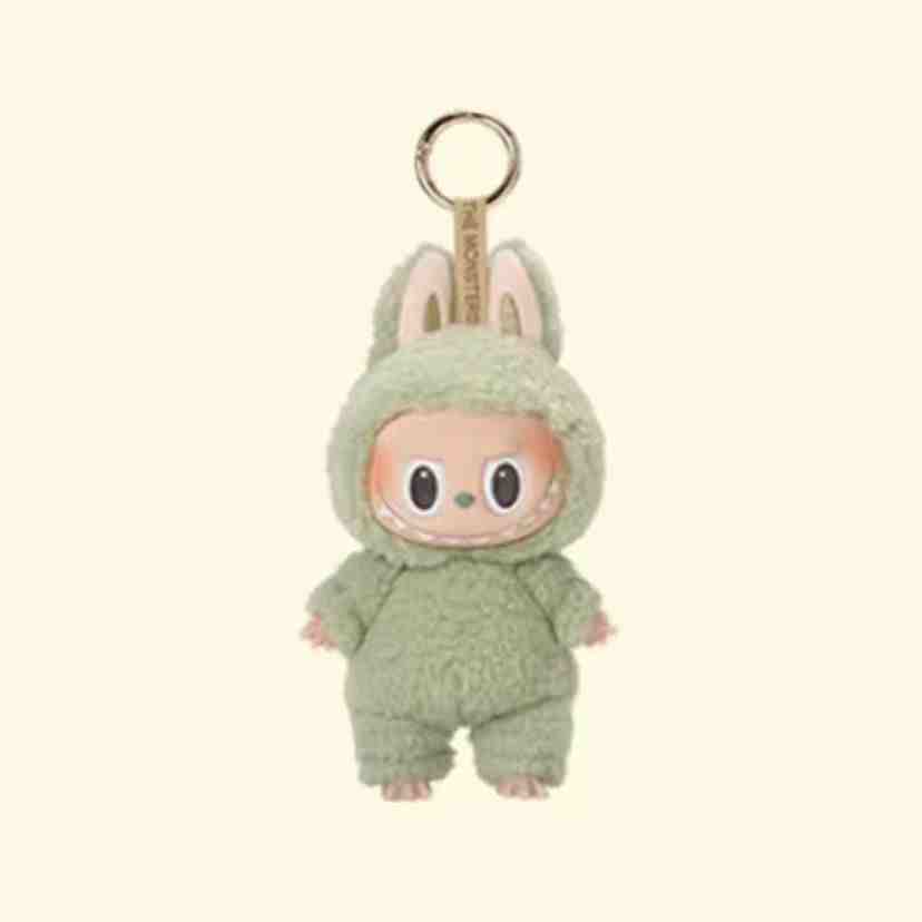 Labubu v1 The Monsters Exciting Macaron Series Plush Pendant
