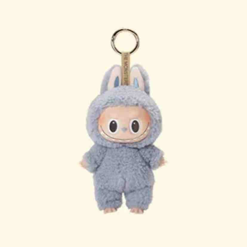 Labubu v1 The Monsters Exciting Macaron Series Plush Pendant