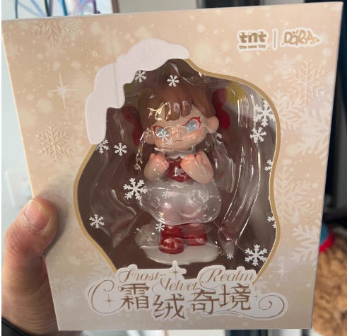 Dora Frost Velvet Realm Hanging Card