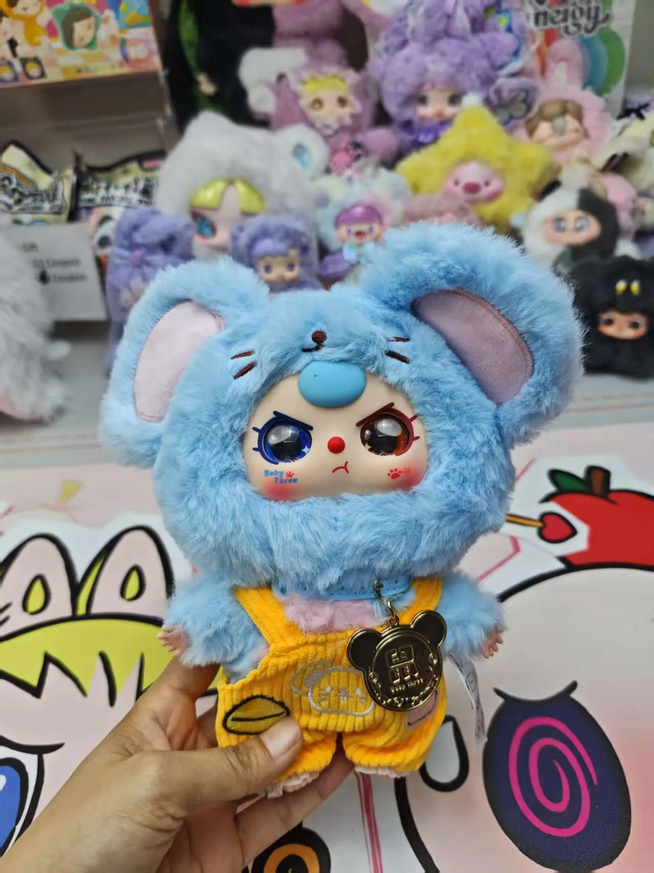Baby three tweive zodiac V2 plush(Various eyes and facial expressions)