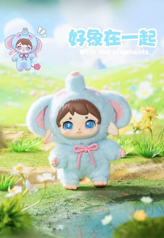 Ruby happy fluffy series plush blind box