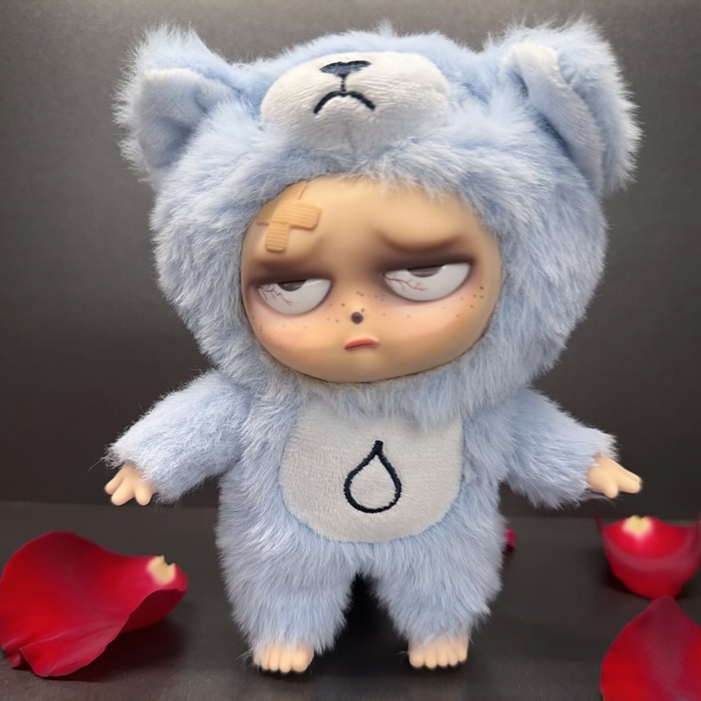 SLEEPLESS GRUMPIPI Series Plush Keychains