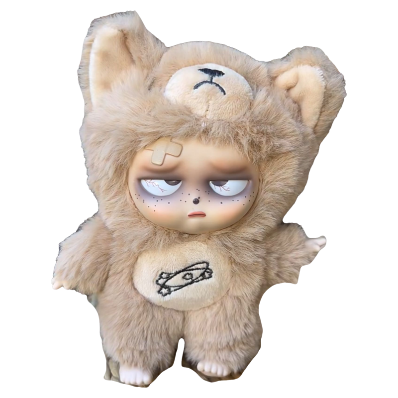 SLEEPLESS GRUMPIPI Series Plush Keychains