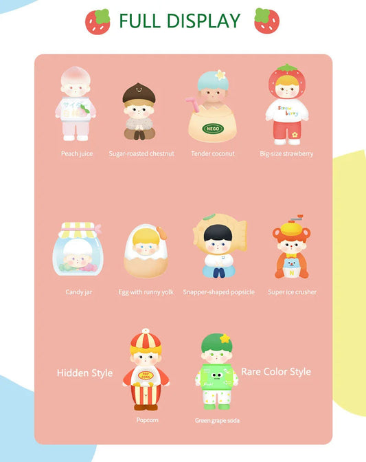 NEGO- What Would You Like To Eat Series Figures