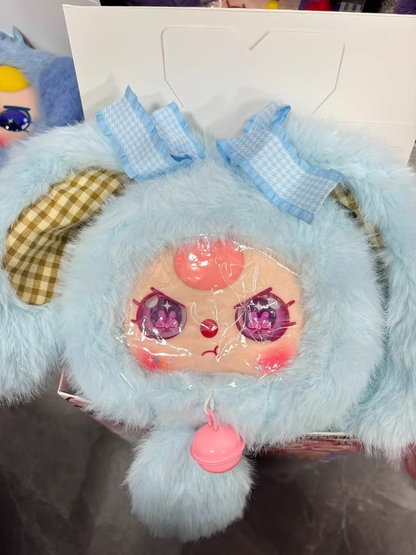 Baby Three Lucky Rabbit Zipper Bag Series Plush