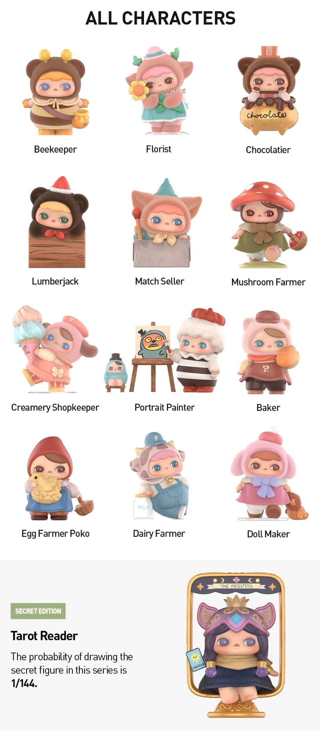 PUCKY Fairies' Market Series Figures