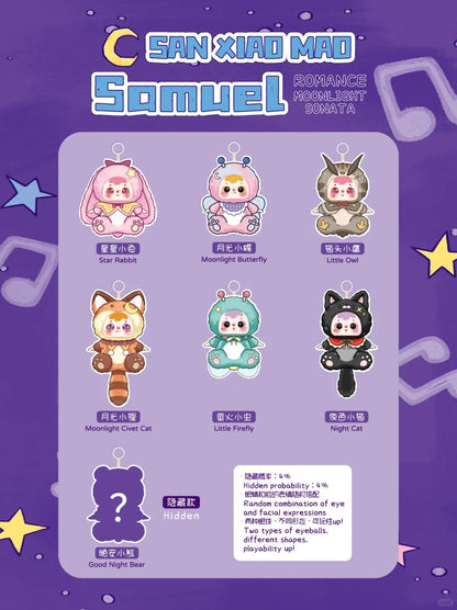 Samuel SAN XIAO MAO ROMANCE MOONLIGHT SONATA Series Plush