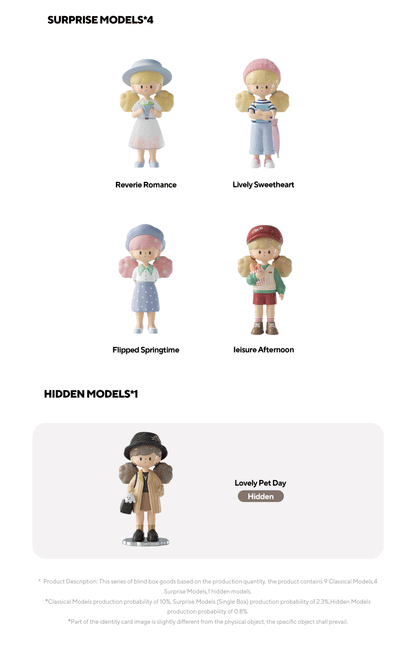 【Sale#】Molinta Spring City Wandering Series PVC Figure