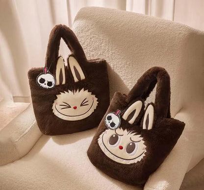Labubu v1 The Monsters Exciting Macaron Series Plush Pendant