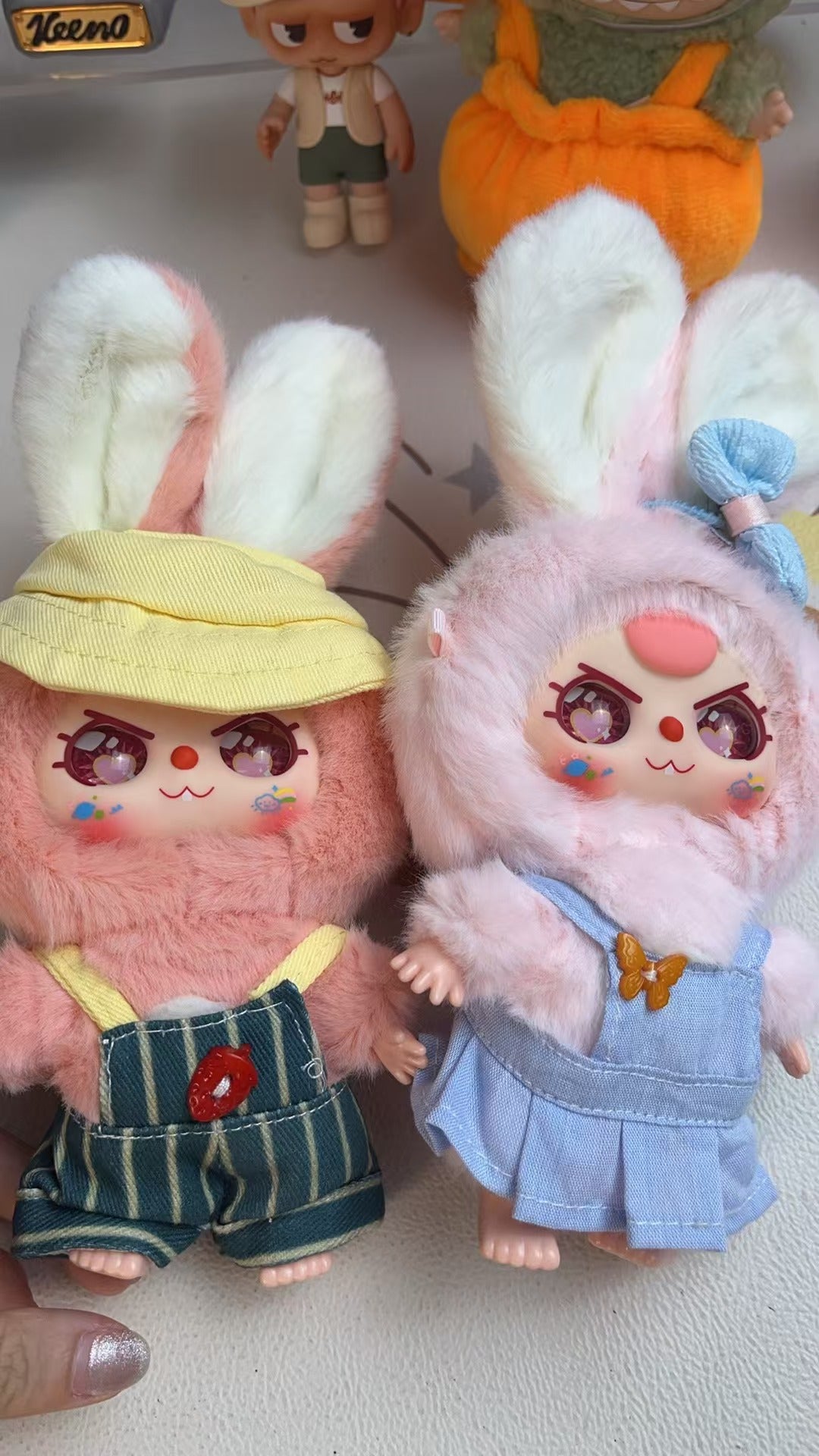 BaBy Three -Mini bunny  Macaron Plush Blind Box for Kids