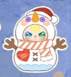 Baby Three Christmas 400% Limited Plush Series