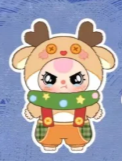 Baby Three Christmas 400% Limited Plush Series