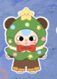 Baby Three Christmas 400% Limited Plush Series